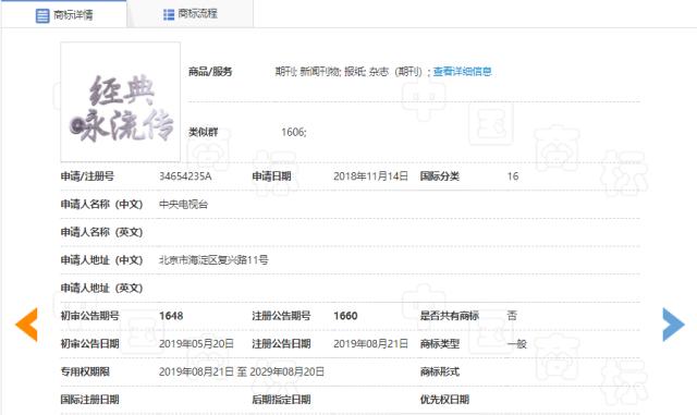 因缺乏顯著性，“經(jīng)典詠流傳”商標(biāo)被駁回